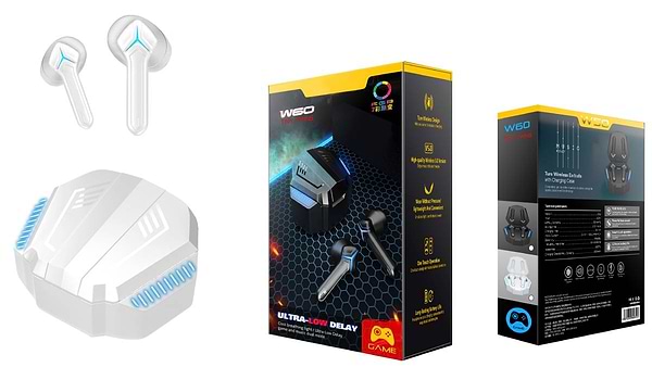 Фото - Наушники вкладыши беспроводные TWS Ovleng W60 White (OVLTWSGEW60W)