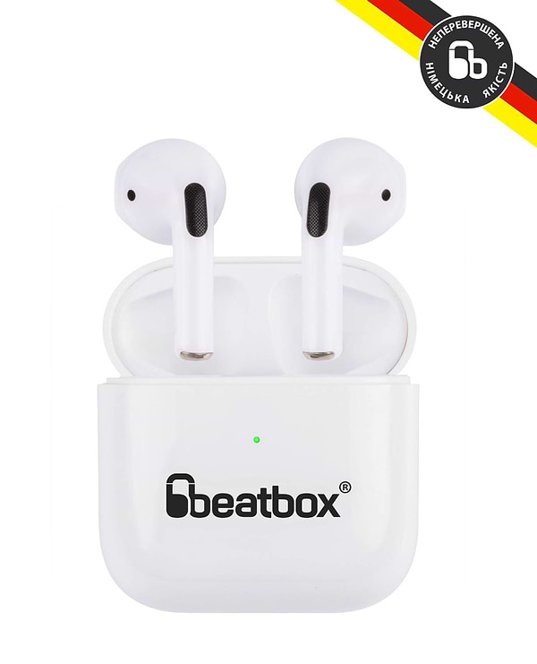 Фото - Навушники вкладиші бездротові TWS BeatBox PODS PRO Mini white (bbppromw)