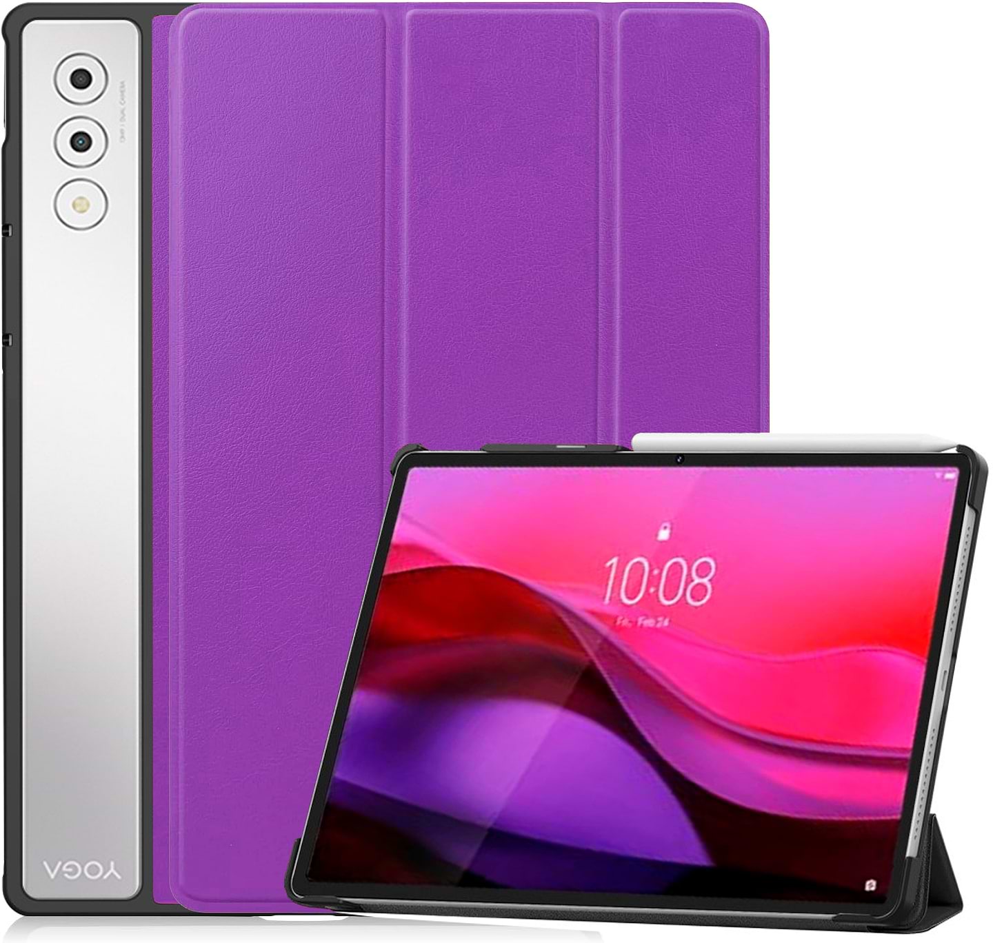 Чехол для планшета BeCover Smart Case for Lenovo Yoga Tab Plus 12.7" Purple (713431) - Фото 1