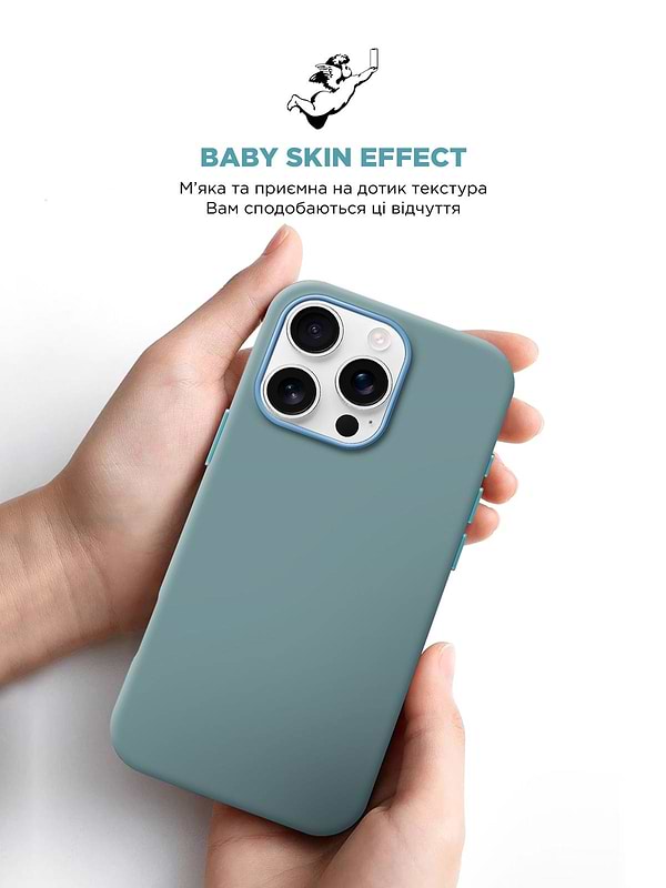 Фото - Чохол для смартфону Armorstandart ICON2 Case for Apple iPhone 16 Pro Blue Fog (ARM79639)