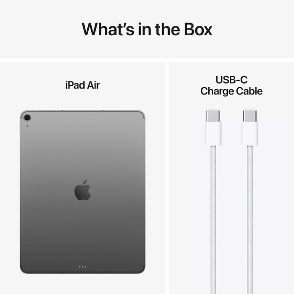 Фото - Планшет Apple iPad Air 13'' (M3) Cellular 512GB (MCJ94) Space Gray