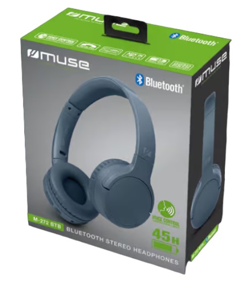 Фото - Наушники накладные беспроводные Muse M-272 BTB