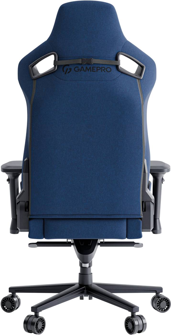 Фото - Крісло для геймерів GamePro Size XL Fabric Dark Blue (GC900DB)