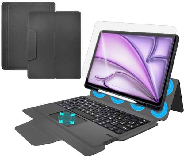 Фото - Чохол-клавіатура для планшета AIRON Premium for Ipad Air 13 2024 (4822352781232)