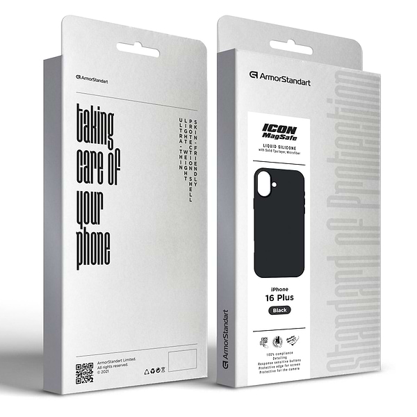 Фото - Чехол для смартфона Armorstandart ICON2 MagSafe for Apple iPhone 16 Plus Black (ARM78667)