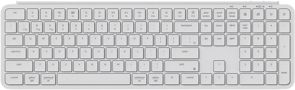 Фото - Клавіатура бездротова Keychron B6 Pro USB/WL/BT Ivory White (B6P-K8-UA)