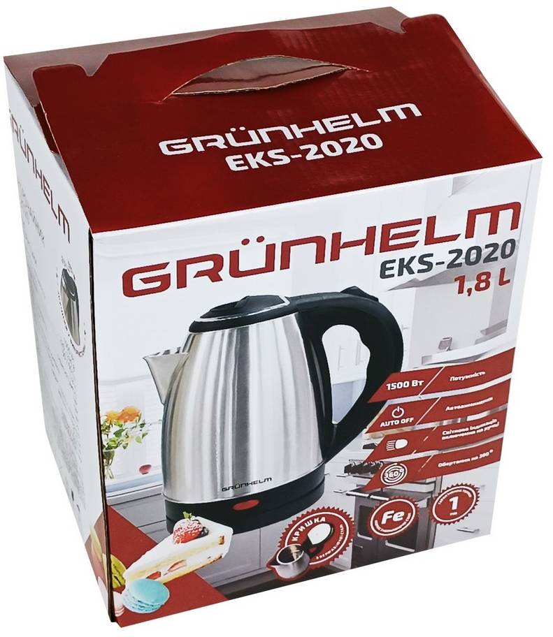 Фото - Электрический чайник Grunhelm EKS-2020