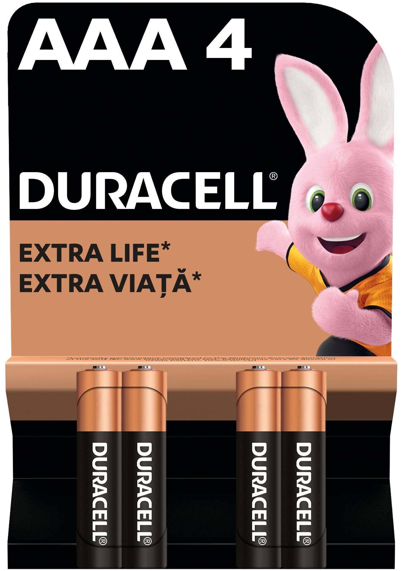 Батарейка тип AAA Duracell MN-2400 (LR-03) 4шт. - Фото 1