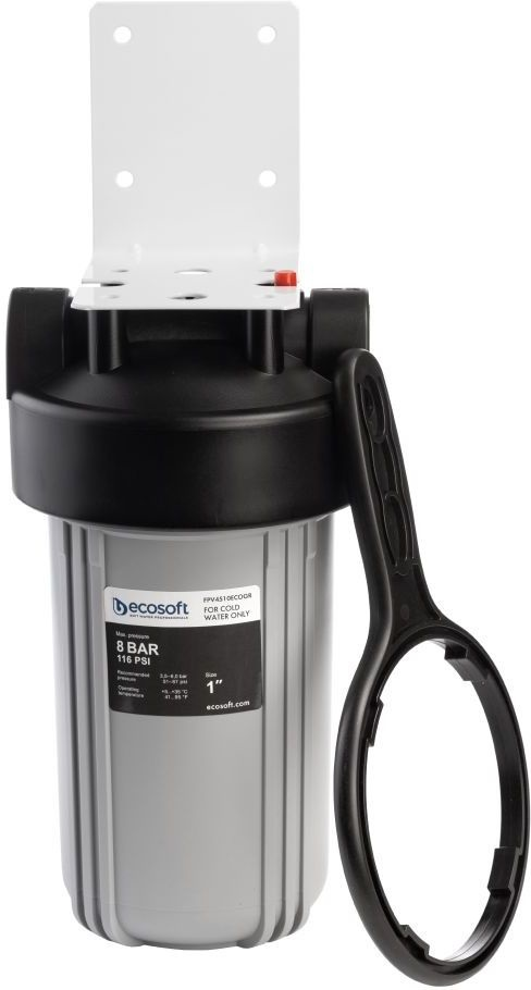 Фото - Фильтр проточный Ecosoft ВВ10 без картриджа (FPV4510ECOGR)