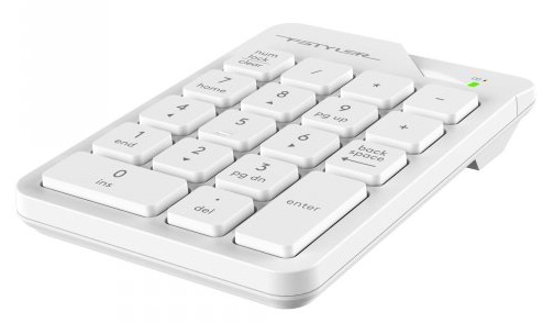 Фото - Клавіатура бездротова A4tech FGK21C (White)