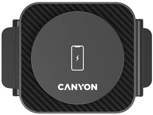 Фото - Бездротовий зарядний пристрій Canyon WS-305 3 в 1 QI Black (CNS-WCS305B)