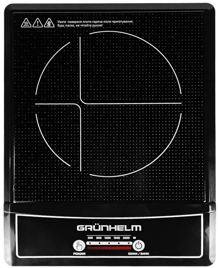 Плита електрична настільна Grunhelm GI-909 - Фото 1
