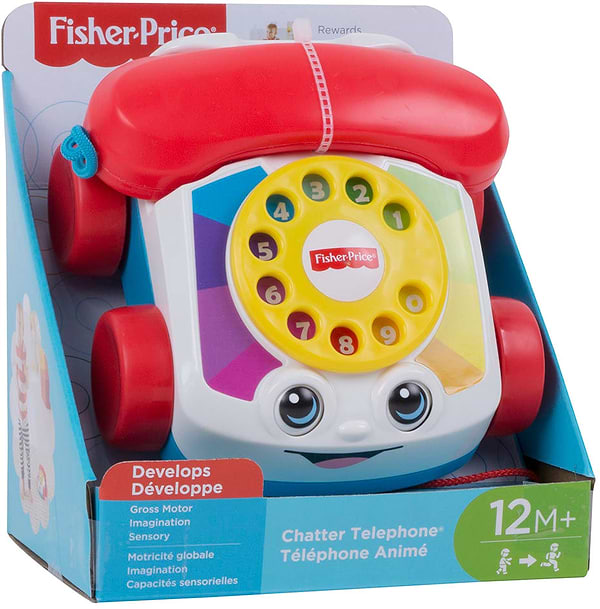 Фото - Интерактивный гаджет Fisher-Price Весёлый телефон (FGW66)