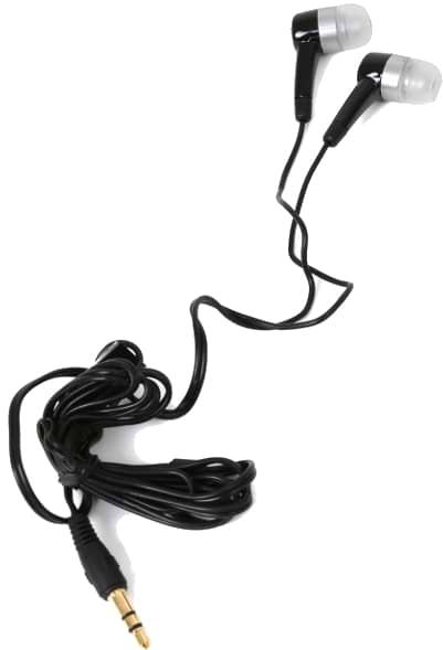 Наушники вкладыши проводные FREESTYLE IN-EAR HeadPhones Black (FH1016B) - Фото 1