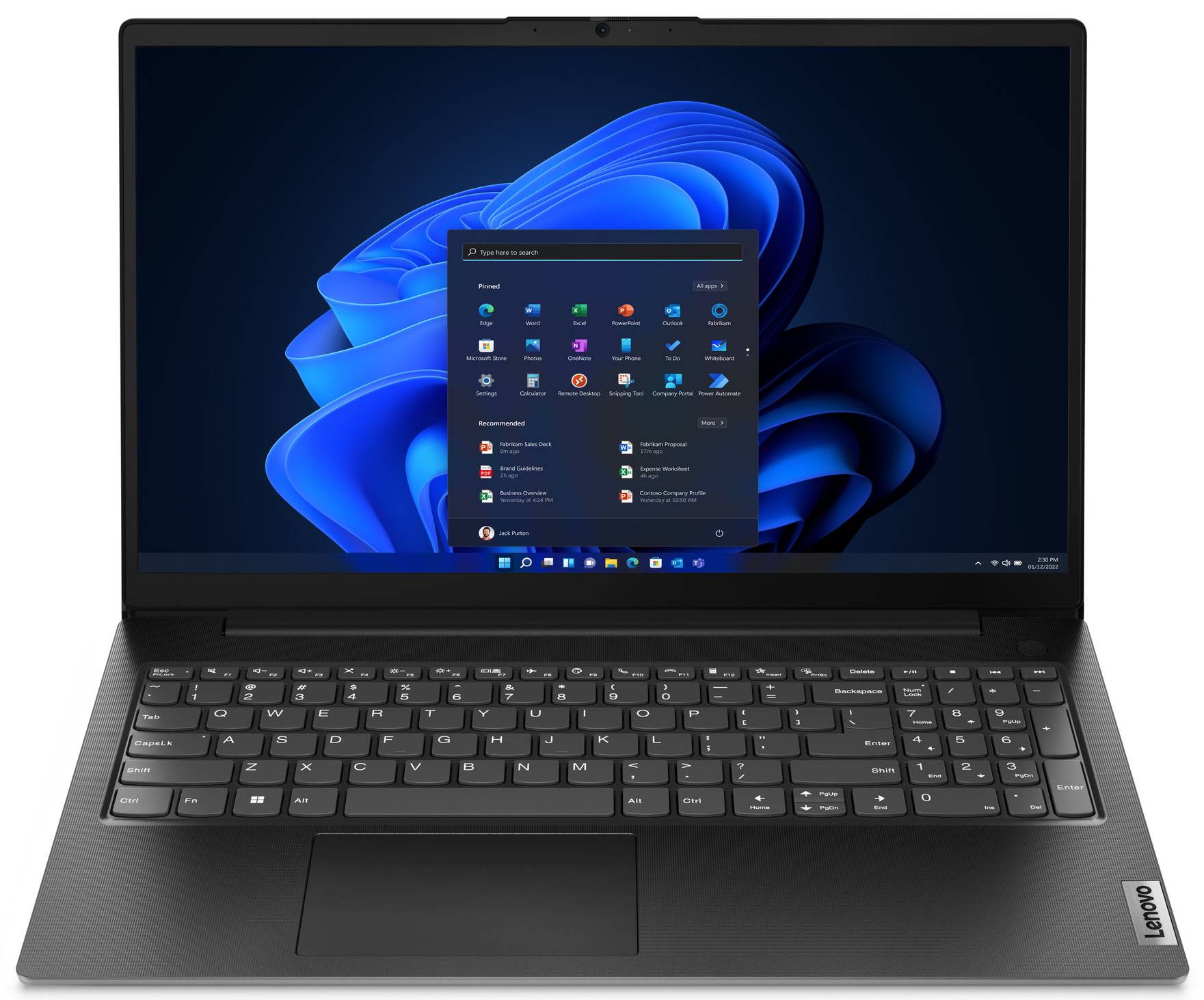 Ноутбук Lenovo V15 G4 AMN (82YU00YFRA) Black - Фото 1