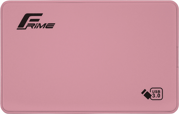 Фото - Внешний карман Frime 2.5" SATA HDD/SSD Plastic USB 3.0 Pink (FHE12.25U30)