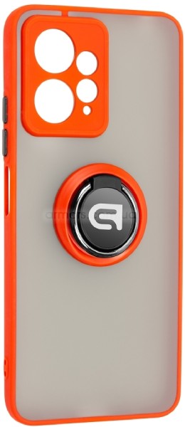 Чехол для смартфона Armorstandart Frosted Matte Ring for Xiaomi Redmi Note 12 4G Red (ARM68381) - Фото 1