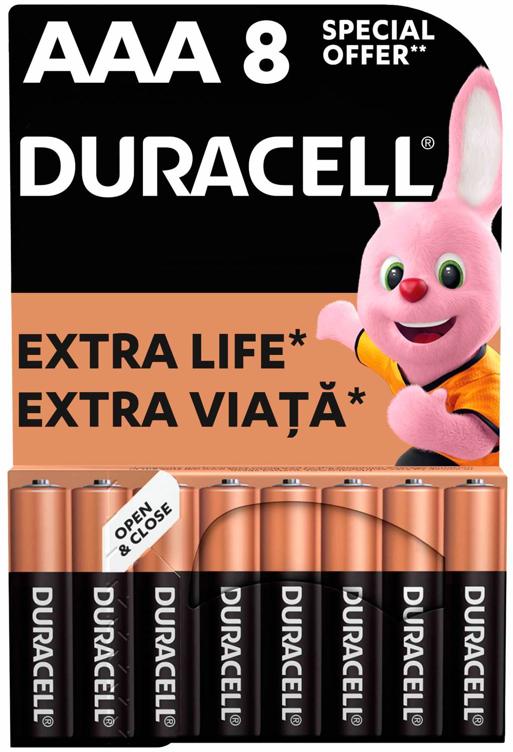 Фото - Батарейки Duracell MN2400 (LR03) 8шт