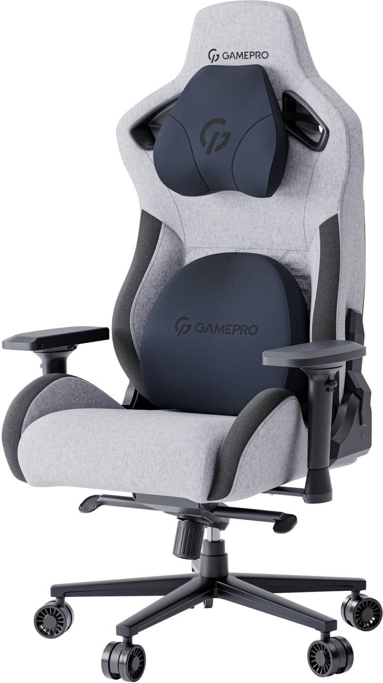 Фото - Кресло для геймеров GamePro Size XL Fabric Dark Grey (GC900DG)