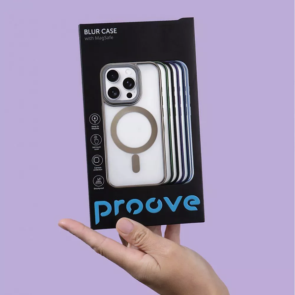 Фото - Чохол для смартфону Proove Blur Case with Magnetic Ring iPhone 15 Sierra Blue