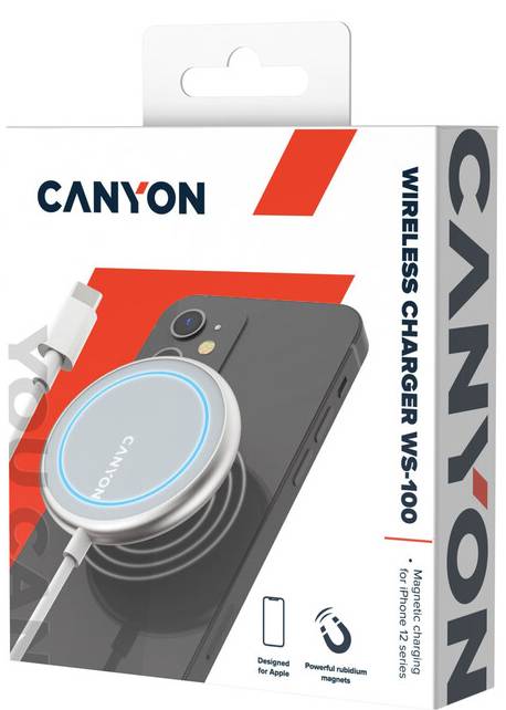 Фото - Беспроводное зарядное устройство Canyon WS-100 Wireless Charger (CNS-WCS100)