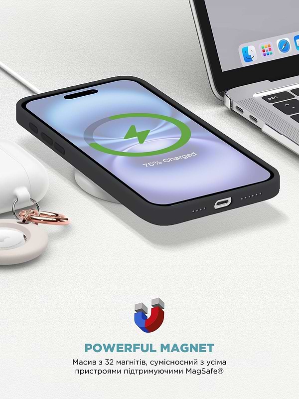 Фото - Чехол для смартфона Armorstandart ICON2 MagSafe for Apple iPhone 16 Plus Black (ARM78667)