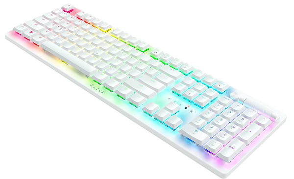 Фото - Клавіатура бездротова ігрова Razer DeathStalker V2 Pro Purple Switch White (RZ03-04363500-R3M1)