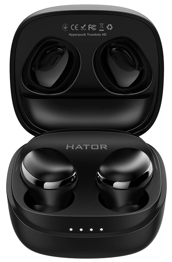 Фото - Навушники вкладиші бездротові TWS Hator Hyреrpunk Truedots HD (HTA411)