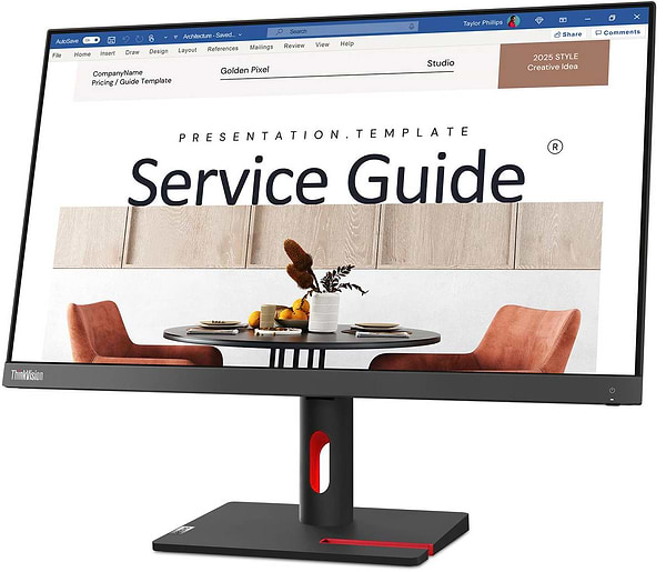 Фото - Монитор Lenovo ThinkVision S24i-30 (63DEKAT3EU)