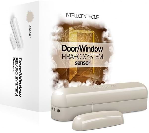 Фото - Беспроводной датчик открытия двери/окна Fibaro Door/Window Sensor Pearl powder (FIB_FGK-104)