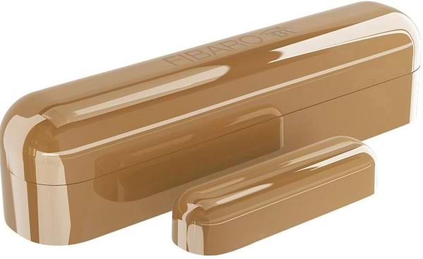 Фото - Бездротовий датчик відкриття дверей/вікон Fibaro Door/Window Sensor Cappuccino (FIB_FGK-105)