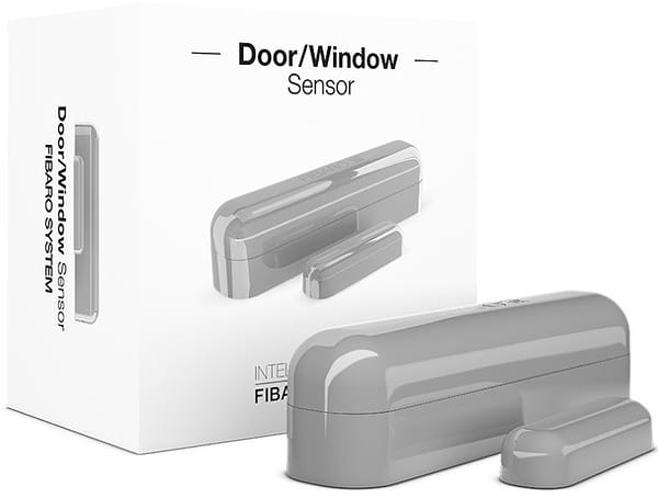 Фото - Бездротовий датчик відкриття дверей/вікон Fibaro Door/Window Sensor Silver (FIBEFGK-102-ZW5)