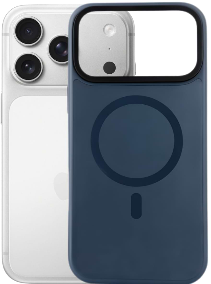 Чехол для смартфона BeCover FIBRA ArcLine Case with MagSafe for Apple iPhone 17 Pro Blue (715382)