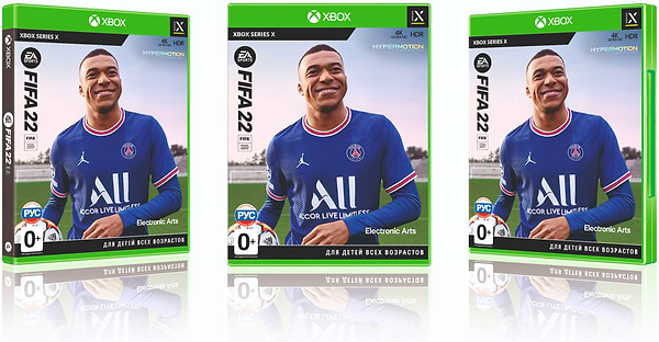 Фото - Уценка - Игровой диск Xbox FIFA22 [Xbox Series X, Russian version]