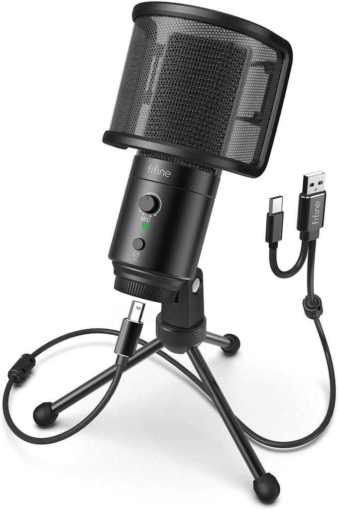 Микрофон для компьютера проводной Fifine K683A