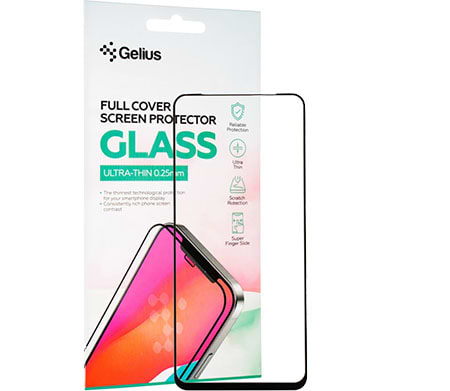 Фото - Захисне скло для смартфону Gelius Full Cover Ultra-Thin 0.25mm for Xiaomi Redmi Note 11 Black (90779)