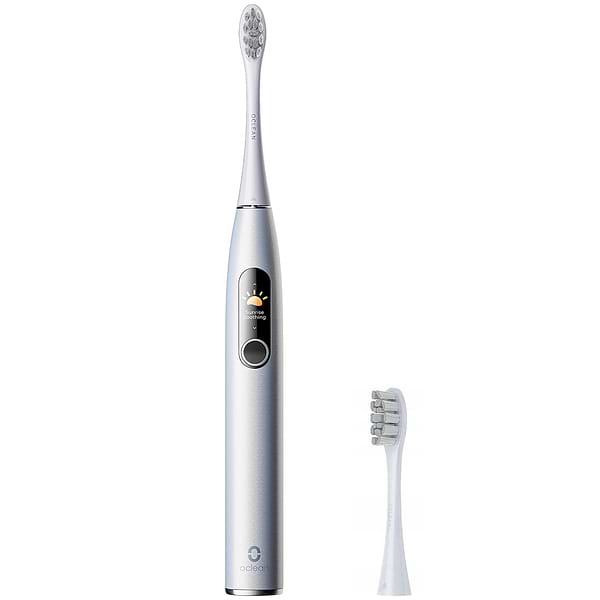 Фото - Уценка - Зубная щетка электрическая Oclean X Pro Digital Electric Toothbrush Glamour Silver (6970810552560)