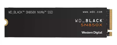 SSD-накопитель внутренний WD SN850X 1TB NVME M.2 2280 Black (WDS100T2X0E)