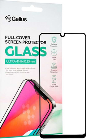 Фото - Защитное стекло для смартфона Gelius Full Cover Ultra-Thin 0.25mm for Samsung M325 (M32) Black (92510)