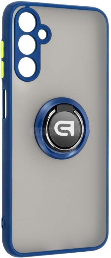 Чехол для смартфона Armorstandart Frosted Matte Ring for Samsung M14 5G (M146) Navy Blue (ARM68364) - Фото 1
