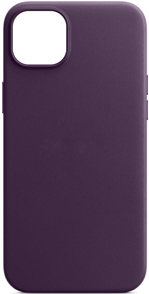 Чохол для смартфону Armorstandart Fake Leather Case for Apple iPhone 13 Dark Cherry (ARM61370) - Фото 1