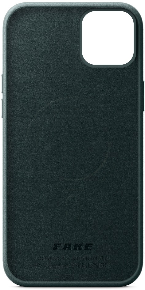 Фото - Чехол для смартфона Armorstandart Fake Leather Case for Apple iPhone 12 Pro Max Shirt Green (ARM61389)