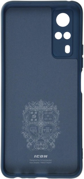 Фото - Чохол для смартфону Armorstandart Icon Case for Vivo Y31 Camera cover Dark Blue (ARM61436)