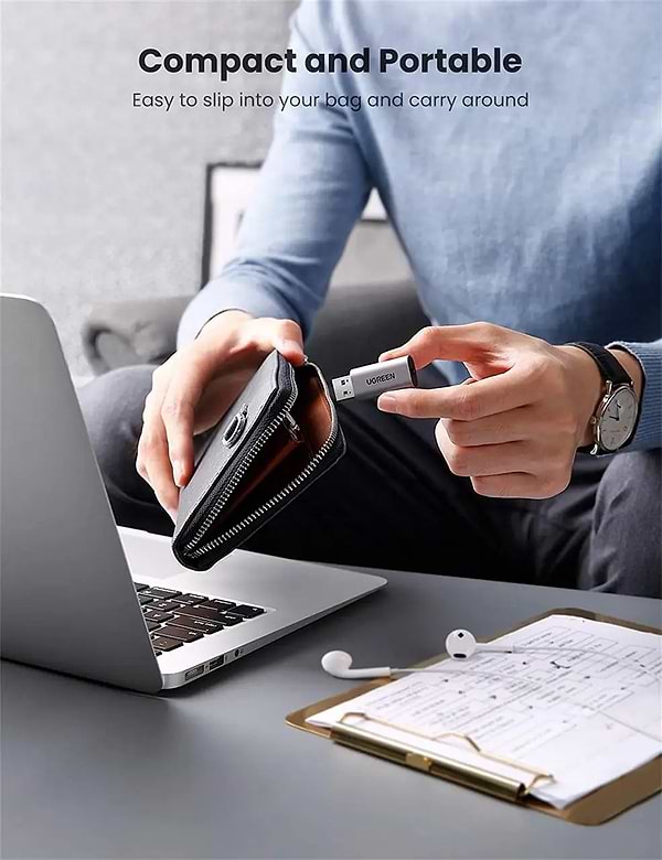 Фото - Переходник UGREEN CM383 Gray (80864)