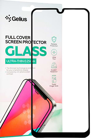 Защитное стекло для смартфона Gelius Full Cover Ultra-Thin 0.25mm for Samsung M315 (M31) Black (91075) - Фото 1
