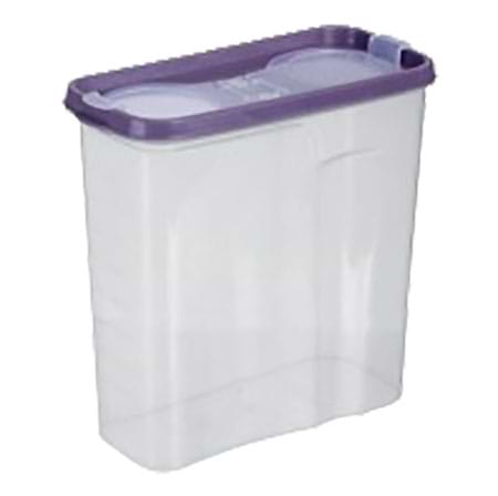 Купити Ємність для сипучих VIOLET HOUSE 0551 Transparent 2.5 л - Фото 1 Ємність для сипучих VIOLET HOUSE 0551 Transparent 2.5 л - Фото 1