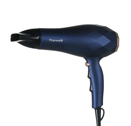 Фен ViLgrand VHD-2424ТI Blue - Фото 1