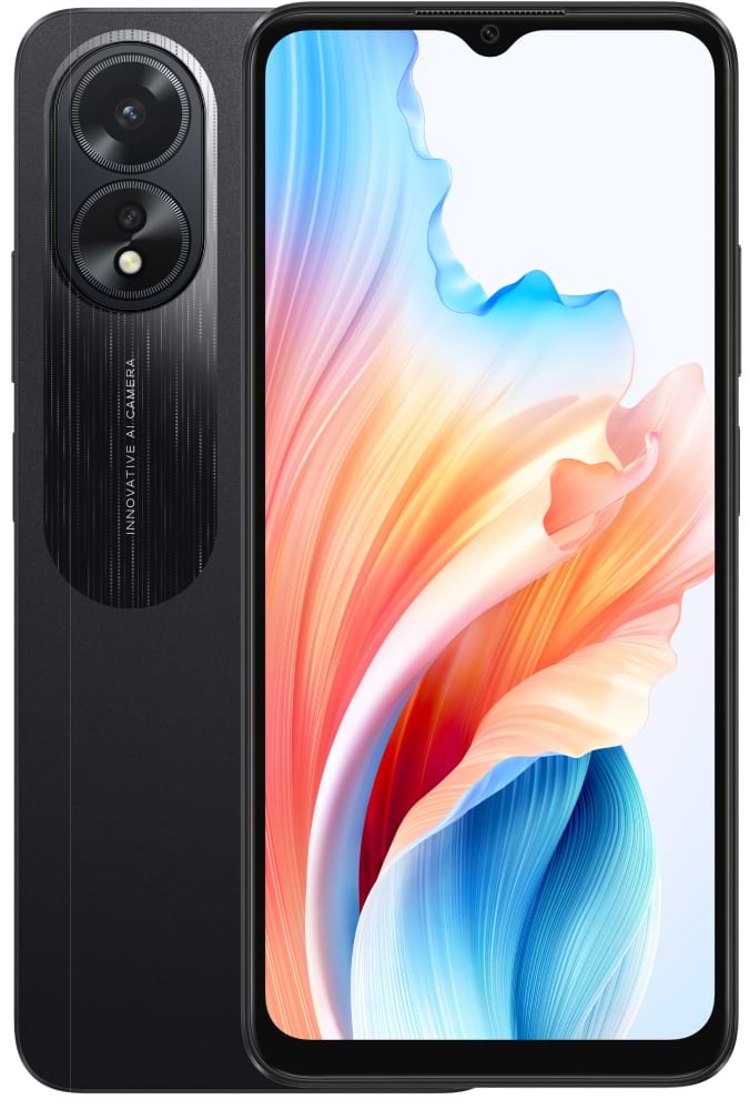 Смартфон OPPO A38 4/128Gb Black - Фото 1