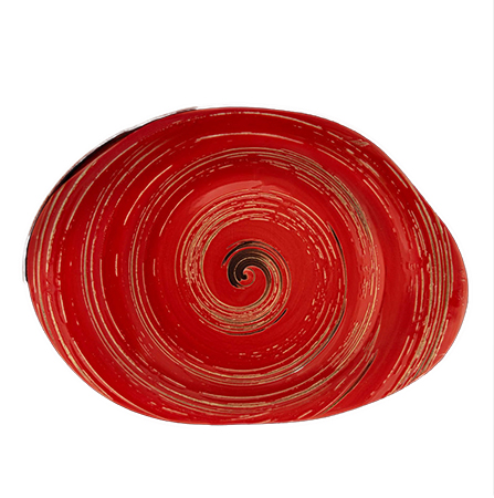 Блюдо Wilmax Spiral Red 33х24.5 см 700 мл (WL-669242 / A)