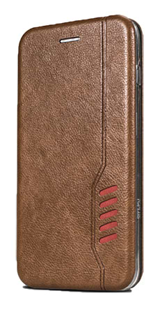 Чехол для смартфона BeCover Exclusive New Style for Huawei P40 Lite/Nova 6 SE/Nova 7i Dark Brown (704909) - Фото 1